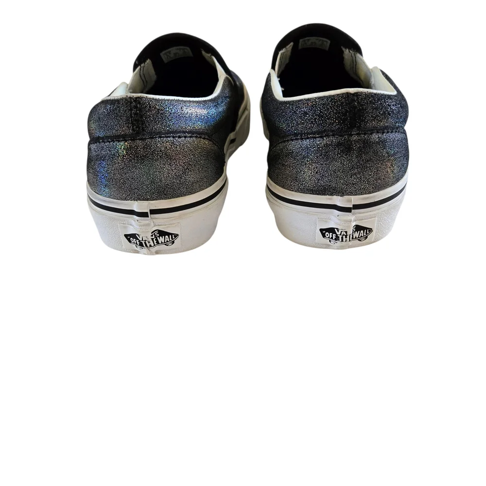 Vans Womens Black‎ Slip-On Shoes - Picture 10 of 13